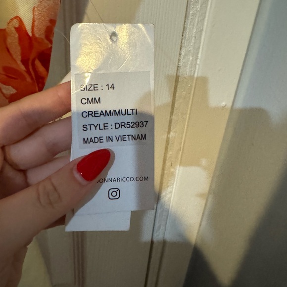 NWT Donna Ricco Floral Dress - Picture 5 of 6